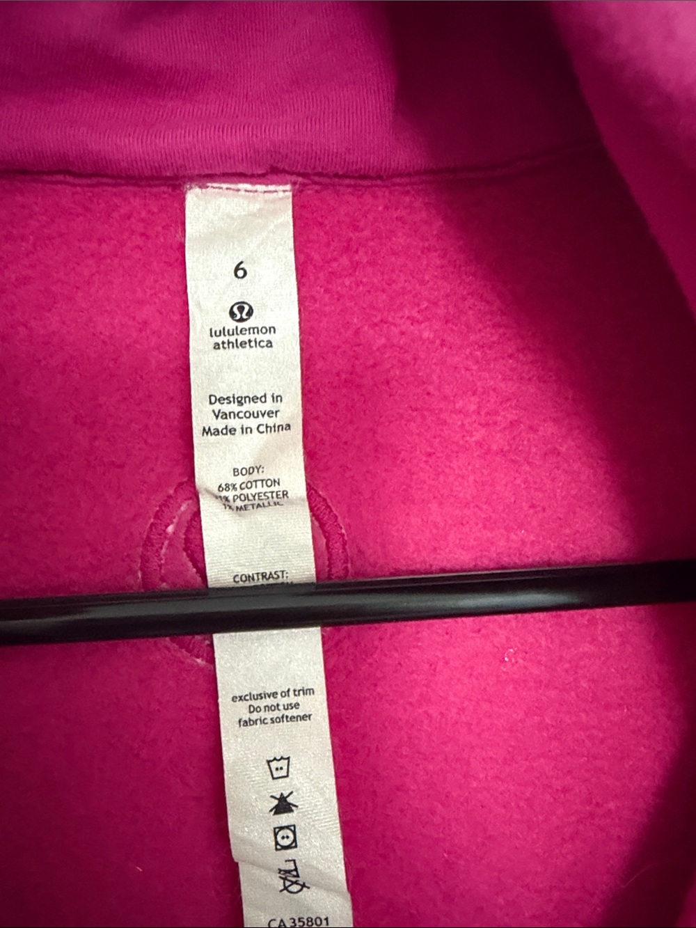 lululemon athletica cuddle up Pink Ruffle Full-Zip Hoodie Jacket - Picture 6 of 9